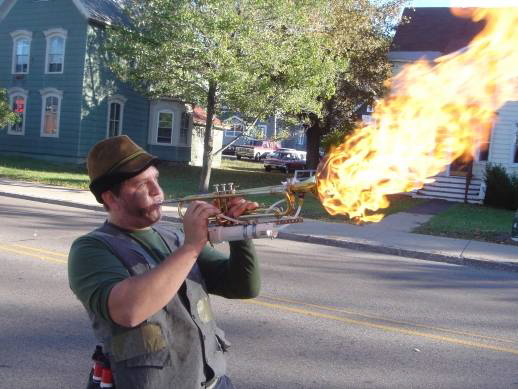 trumpet fire